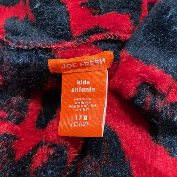 EUC soft! Sz 10-12 Joe Fresh sz L Robe - super soft - Picture 3 of 3